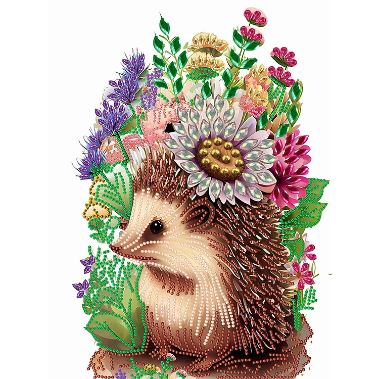 Hedgehog 30*40cm (Canvas) Special Drill Diamond Painting gbfke