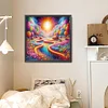 5D DIY Full Round Drill Diamond Painting Landscape Kit Home Decor Art 30x30cm