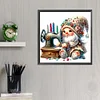 Diamond Painting-DIY Full Round Drill Needlework Gnome