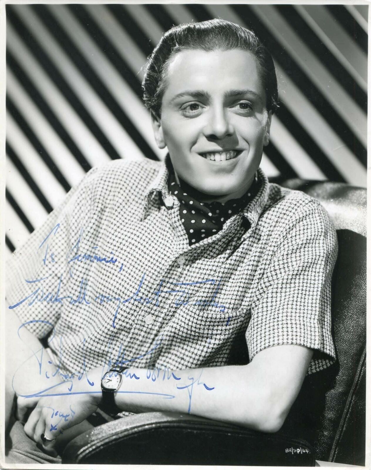 ACTOR Richard Attenborough autograph, signed vintage Photo Poster painting