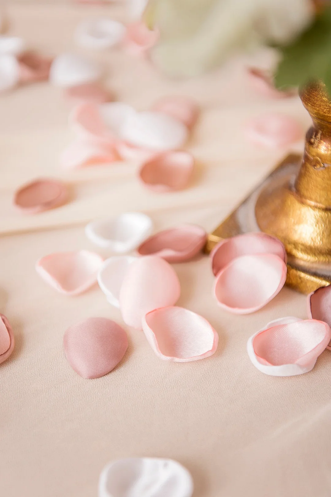Silk Rose Petals