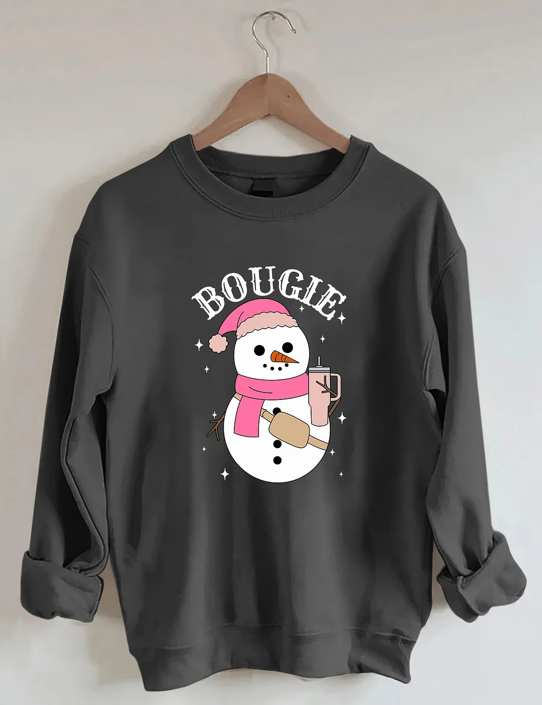 Bougie Snowman Sweatshirt