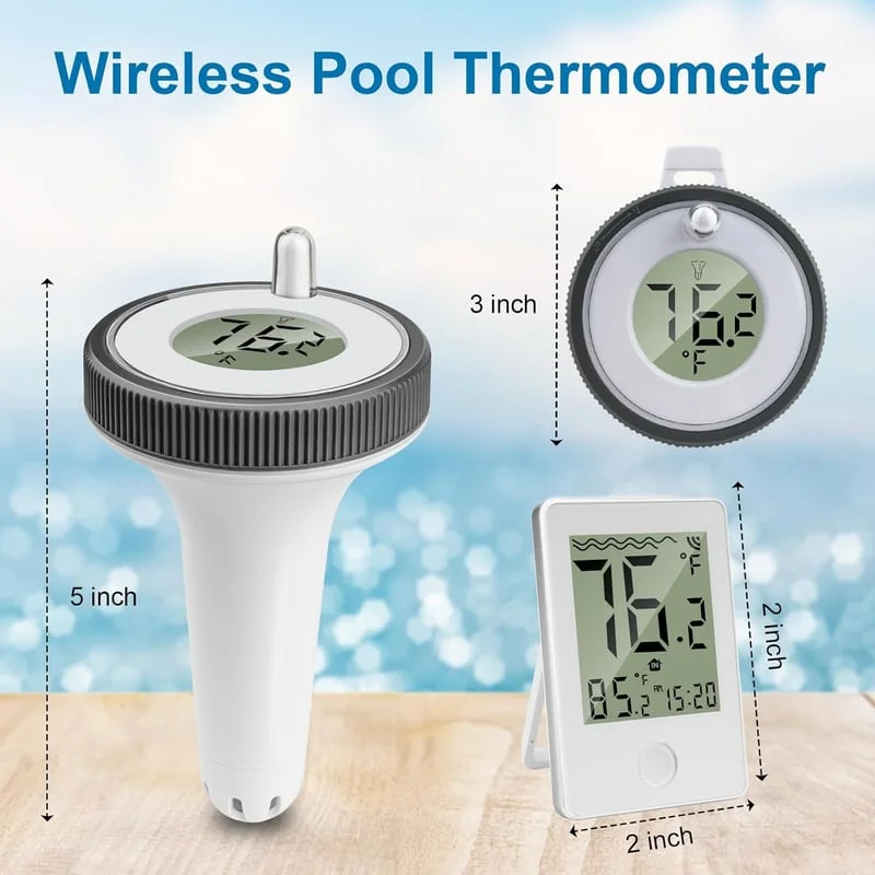🏊Pool Thermometer🌡️（Fahrenheit Celsius switchable）