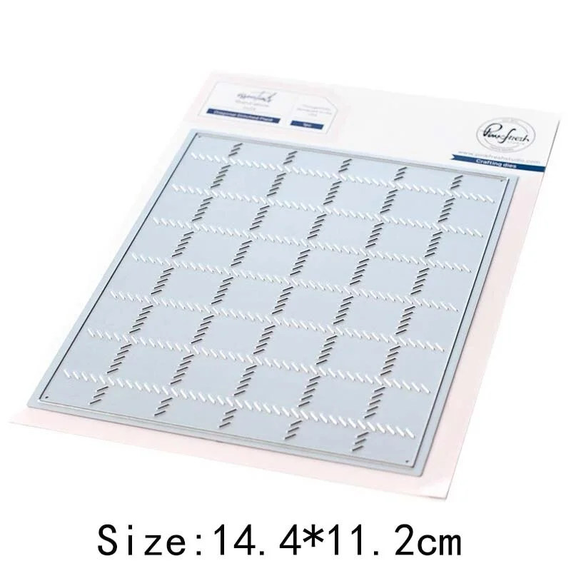 Metal Cutting Dies long Rectangular strip background card Scrapbooking Stencil Cut Die For DIY Card Crafts Handmade