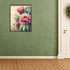 5D DIY Full Square Drill Diamond Painting Cactus Flower Home Decor Art 40x50cm