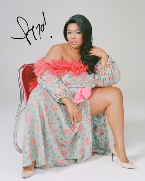 REPRINT - LIZZO Autographed Signed 8 x 10 Photo Poster painting RP Melissa Viviane Jefferson