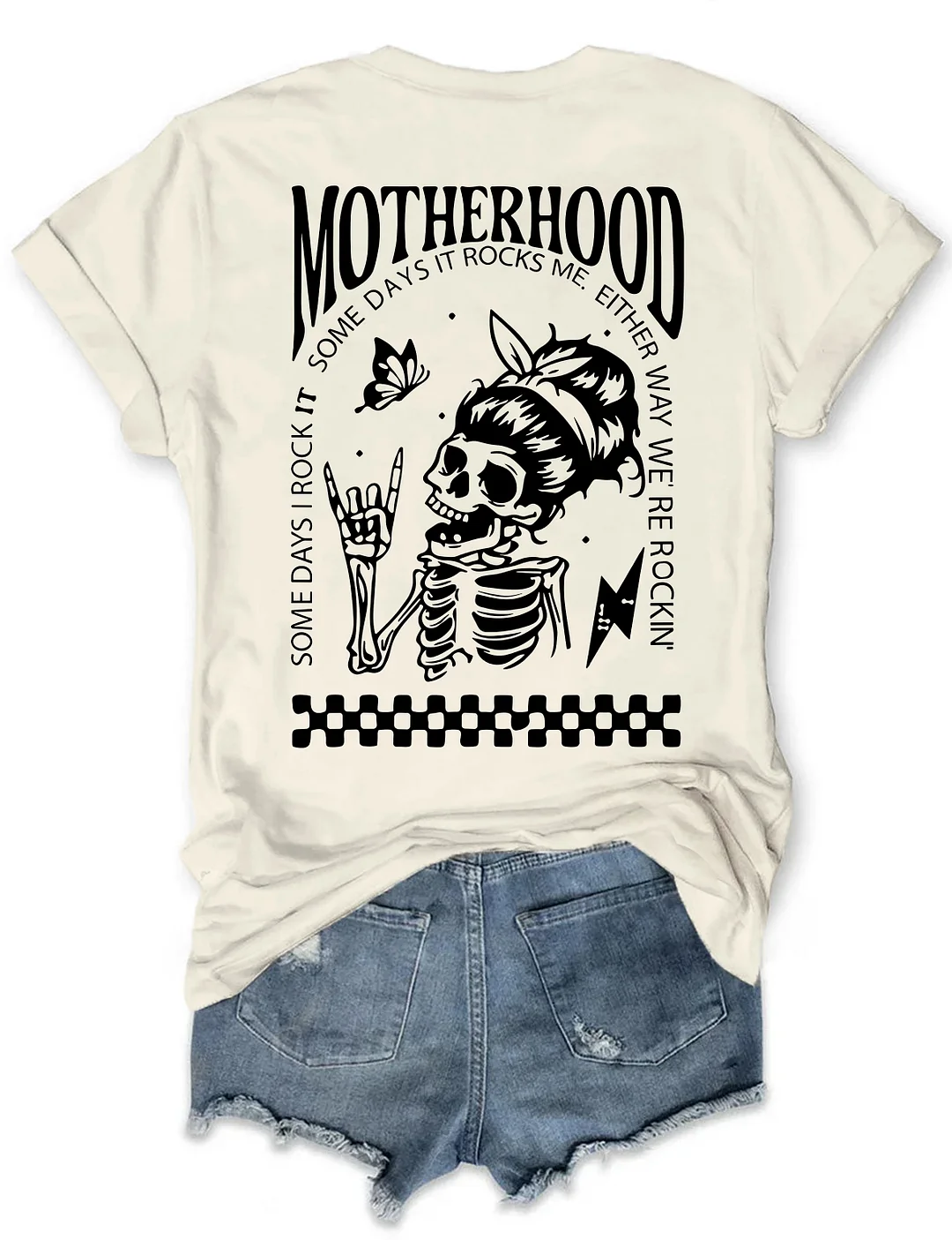 Somedays I Rock It Motherhood T-shirt