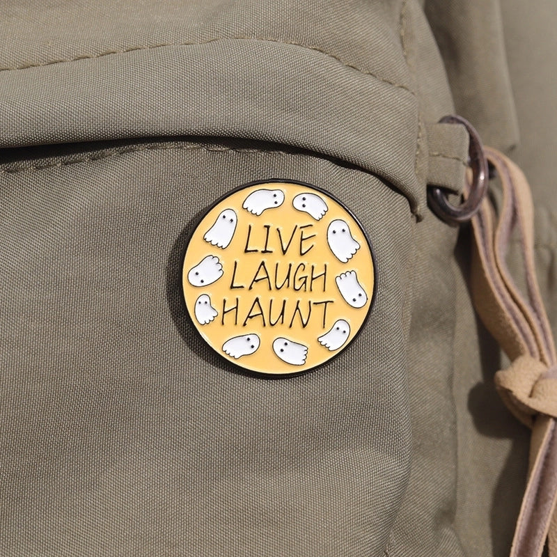 Cartoon Style Punk Cowboy Style Letter Alloy Stamping Stoving Varnish Plating Unisex Brooches