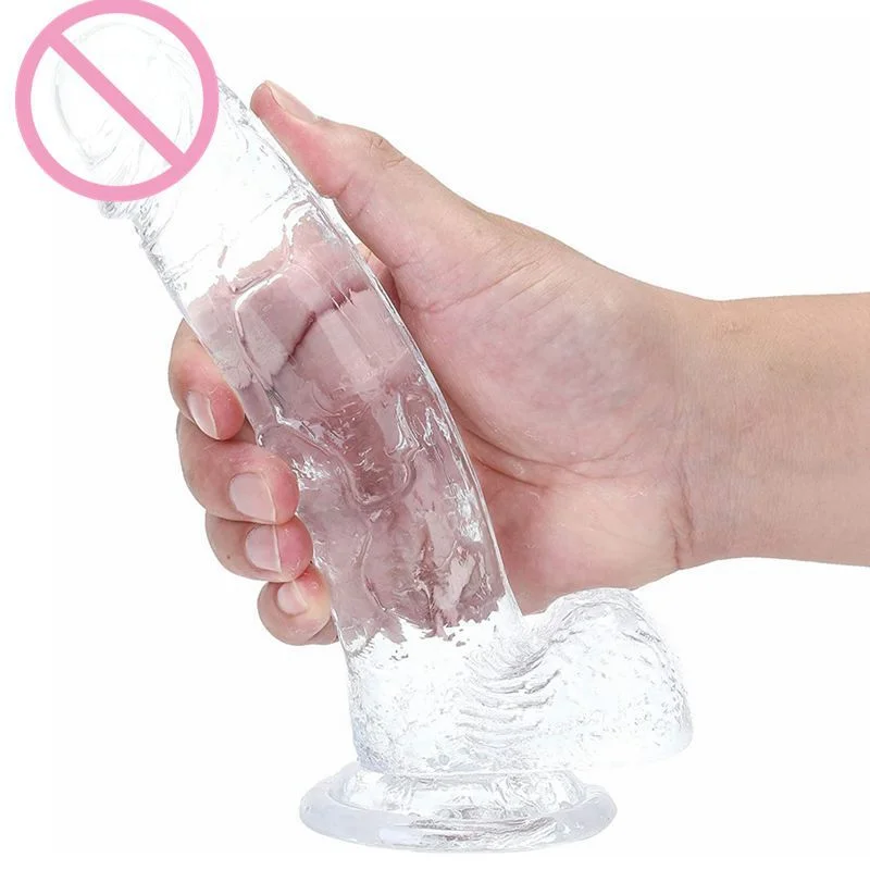 transparent dildo