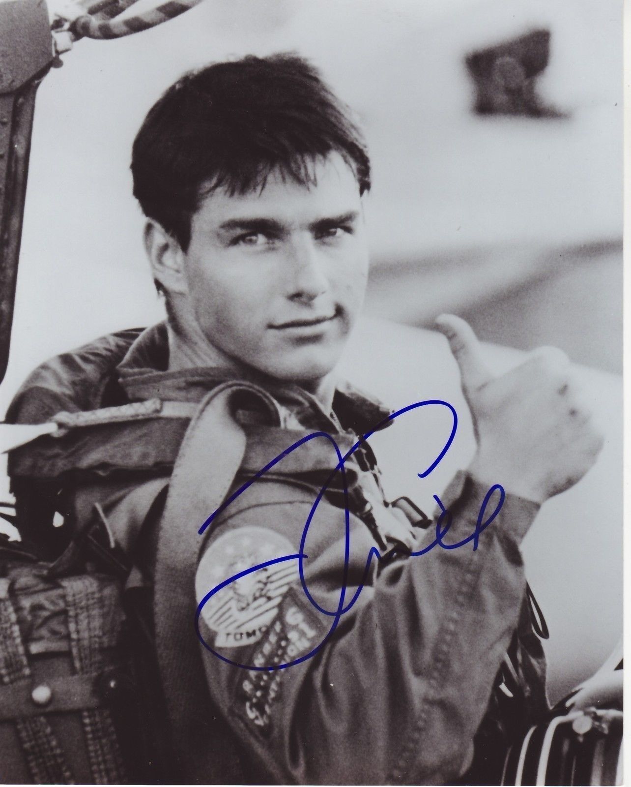 TOM CRUISE - TOP GUN AUTOGRAPH SIGNED PP Photo Poster painting POSTER