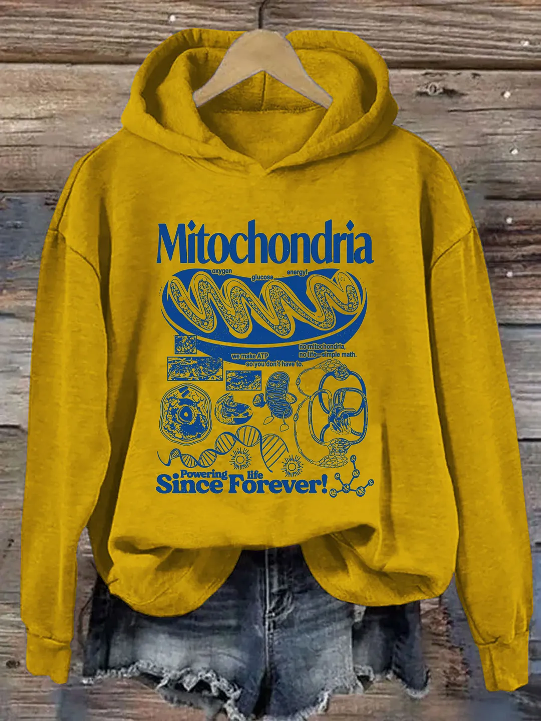 Mitochondria Science Forever Hoodie