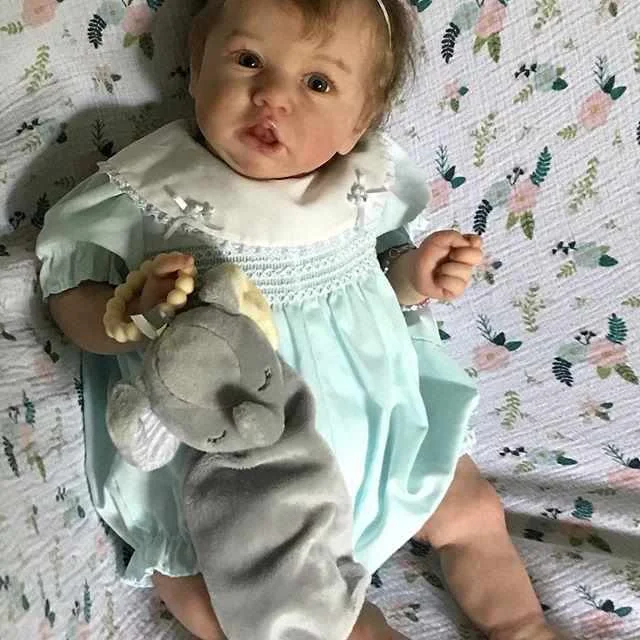 20'' Realistic Sweet Reborn Baby Girl Doll Apolonia