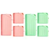 (US Only)6Pcs Diamond Art Tray Rhinestone Sorting Tray Diamond Painting Tray (Pink Green)