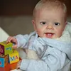 20'' Realistic Lifelike Benson Reborn Toddler Baby Doll Boy with Hand-rooted Blonde Hair & Blue Eyes Opened - RBBI-Myrebornbabydoll&reg; Myrebornbabydoll&reg;