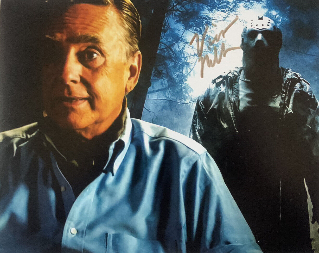 VICTOR MILLER HAND SIGNED 8x10 Photo Poster painting FRIDAY THE 13th AUTHENTIC AUTOGRAPH COA