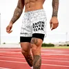 Men's Casual Fashion Street Style Printed Sports Double Layer Shorts by Inlyline