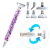 (US Local)DIY Detachable Luminous Point Drill Pen Art Crafts Resin Pen 