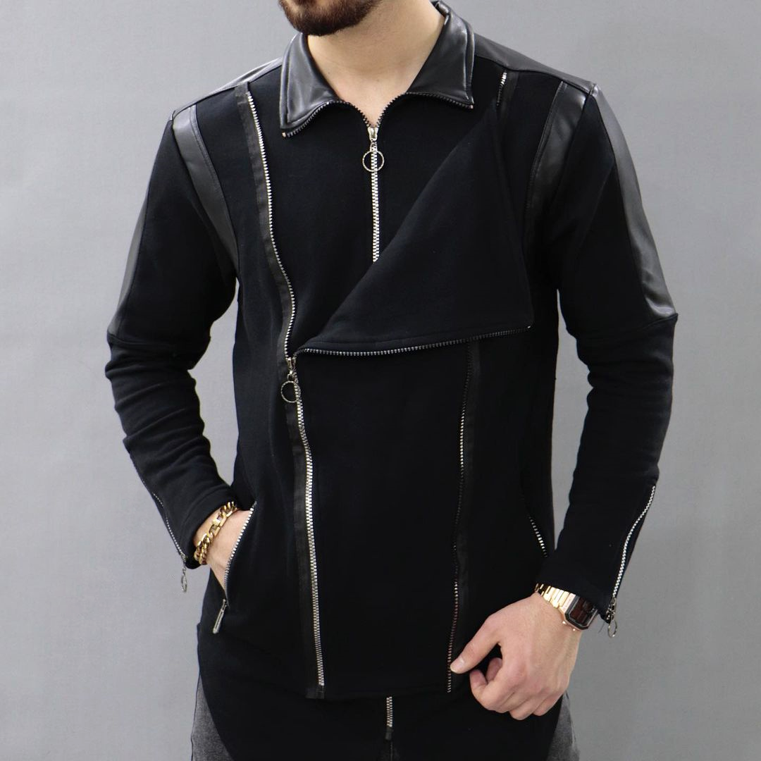 Men's Personalized Zip Cardigan