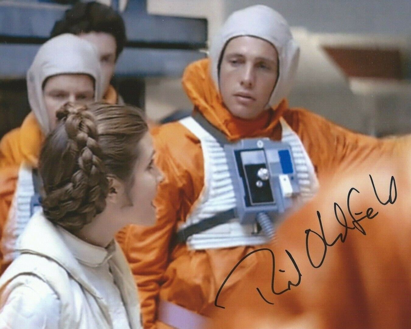 Richard Oldfield in person signed Photo Poster painting - Star Wars: Empire Strikes Back - K370
