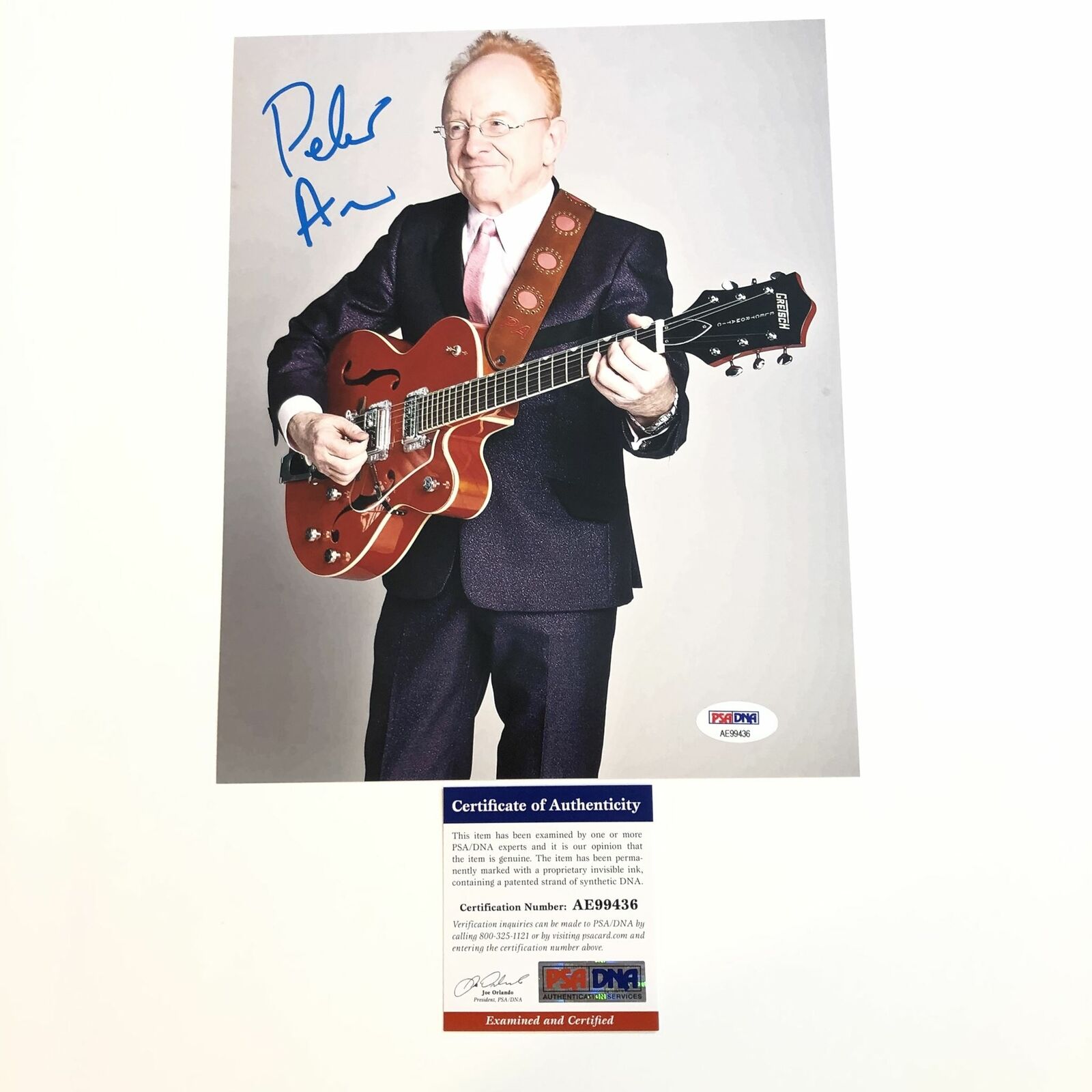 Peter Asher signed 8x10 Photo Poster painting PSA/DNA Autographed