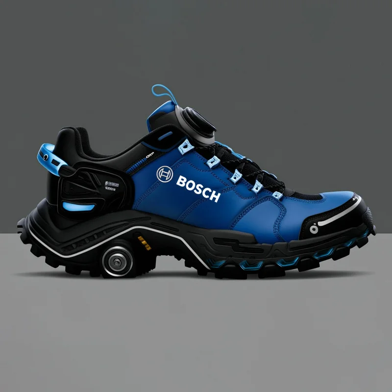 Personalizowane buty robocze Bosch, ochrona palców, odporne na pot i antypoślizgowe 