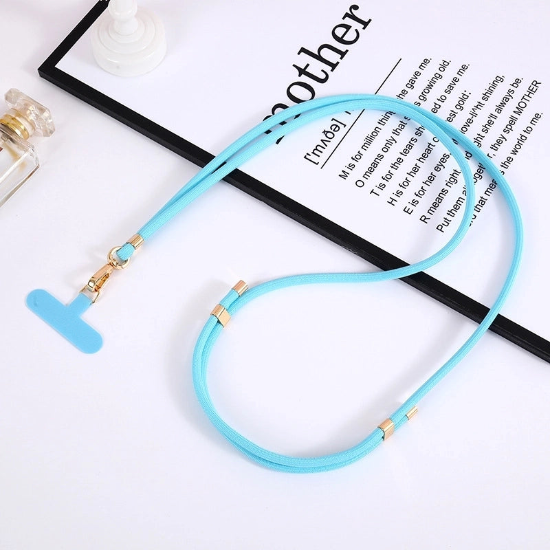 Minimalist Solid Color Nylon Mobile Phone Chain