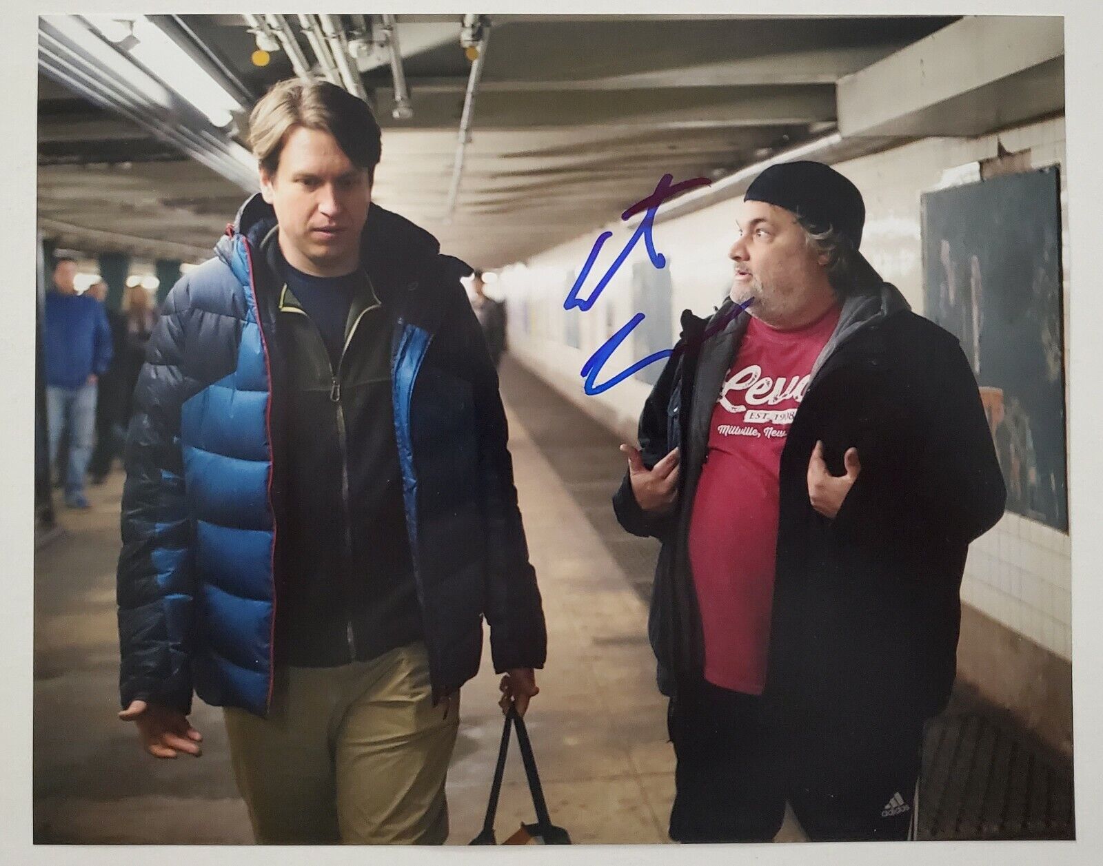 Artie Lange Signed Crashing 8x10 Photo Poster painting Actor Stand Up Dirty Work Mad TV HBO RAD