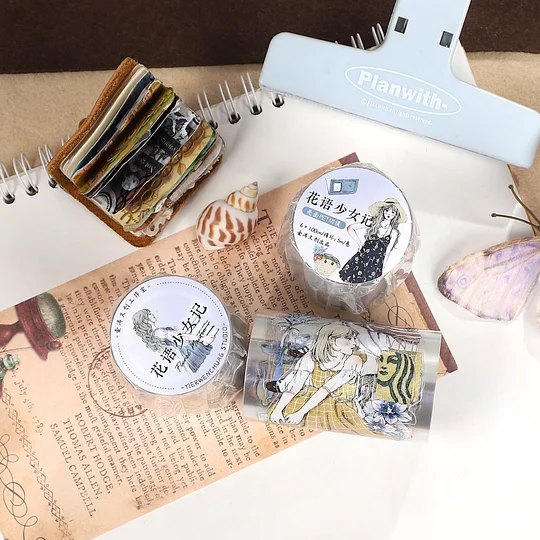 Journalsayの新スクラップブッキング用品 | ステッカー、和紙テープ、紙