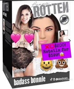 Pipedream Sex Doll Badass Bonnie Rotten -tattooed-dark Hair