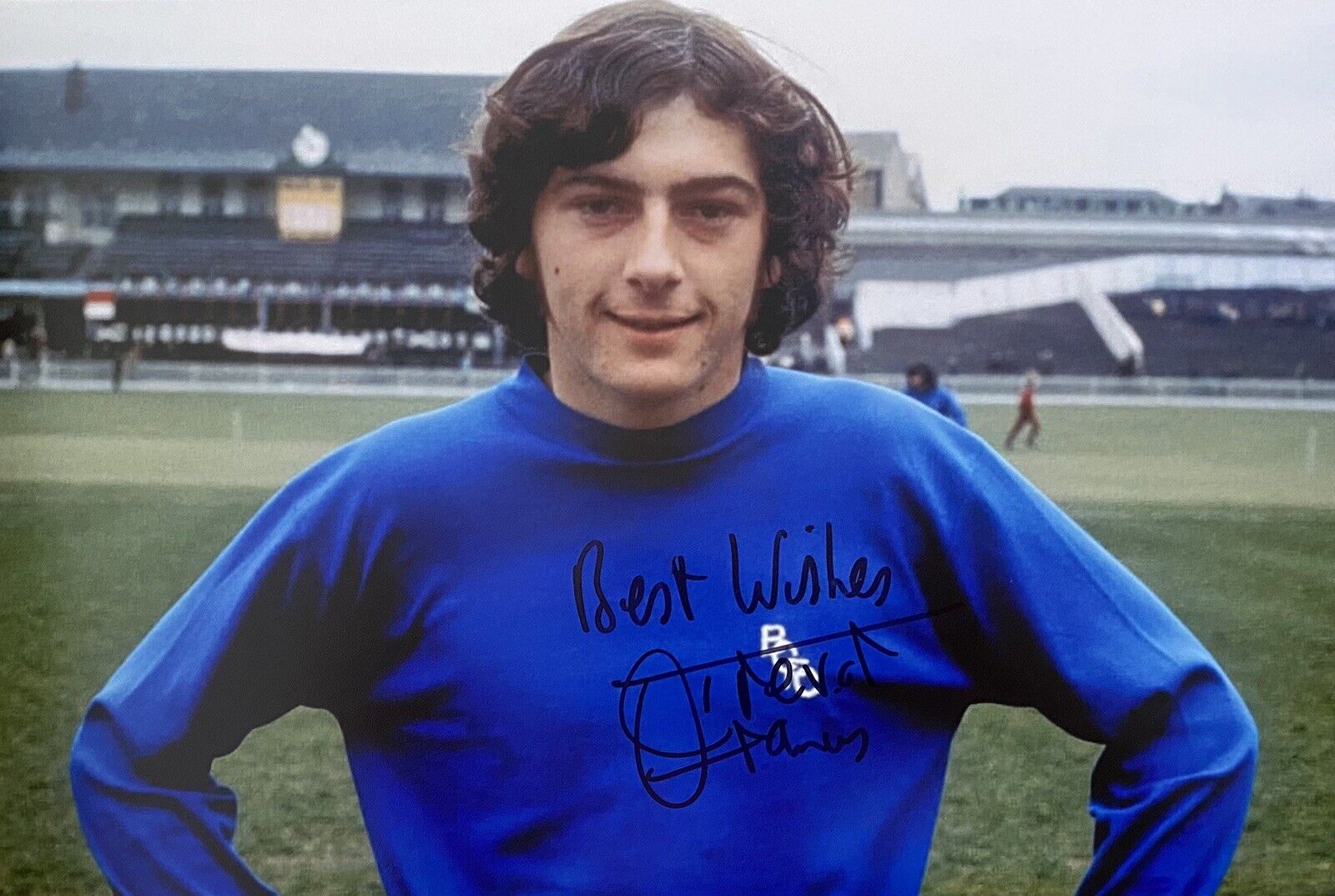 Trevor Francis Genuine Hand Signed Birmingham City 12x8 Photo Poster painting