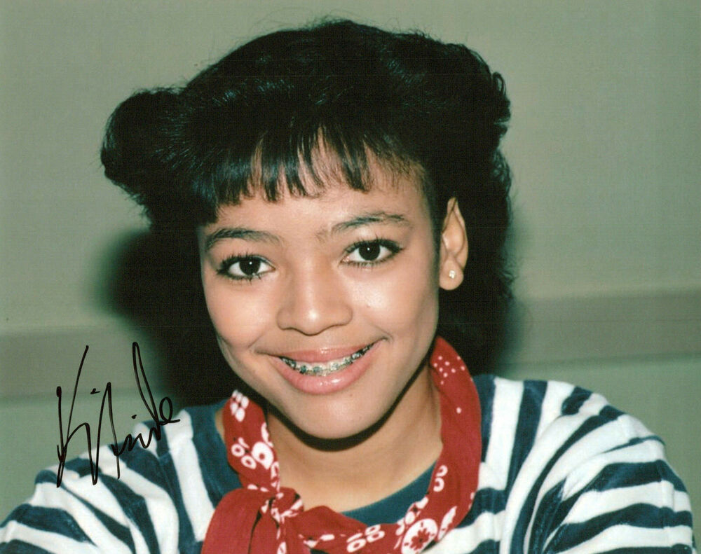 Kim Fields glamour shot autographed Photo Poster painting signed 8x10 #4