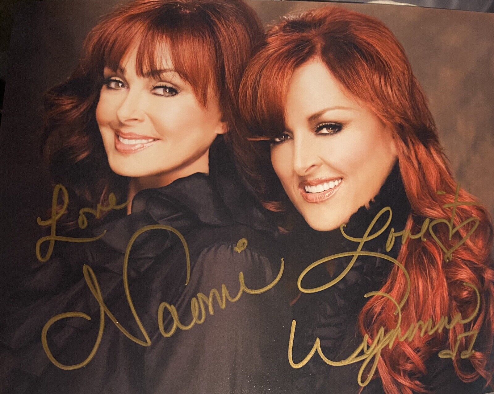 The Judds Wynonna Judd & Naomi Judd Signed Autographed Photo Poster painting 8x10