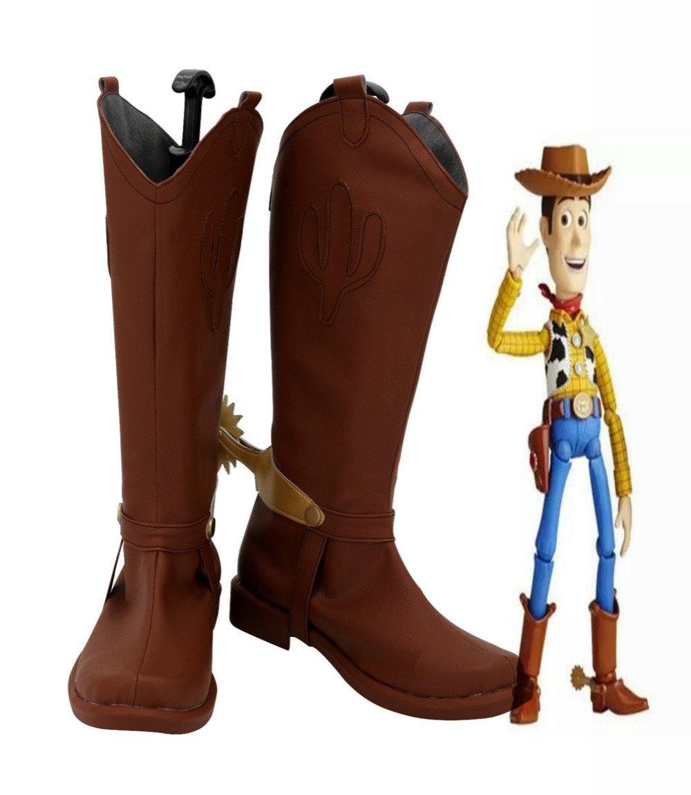 Disney Toy Story Cowboy-Sheriff Woody CosplaySchuhe Stiefel