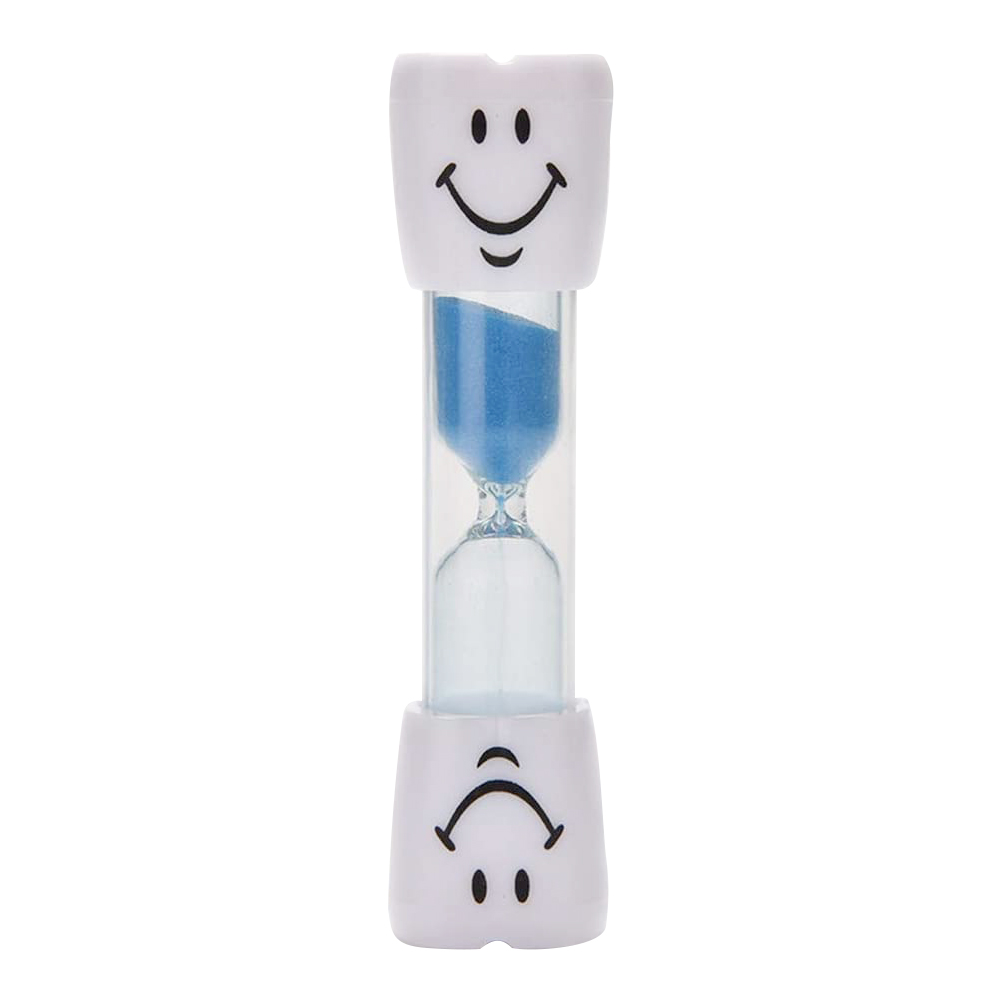 

Creative Smiling Face Hourglass Sand Clock for Cooking Kids Brushing Teeth, Green, 501 Original