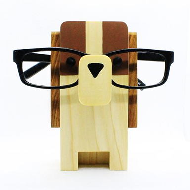 Mick-Handmade Basset Hound Dog Eyeglasses Stand