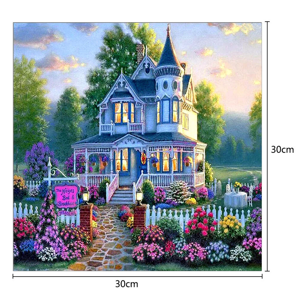 Diamond Painting - Full Round Drill - Dream Home(30*30cm)