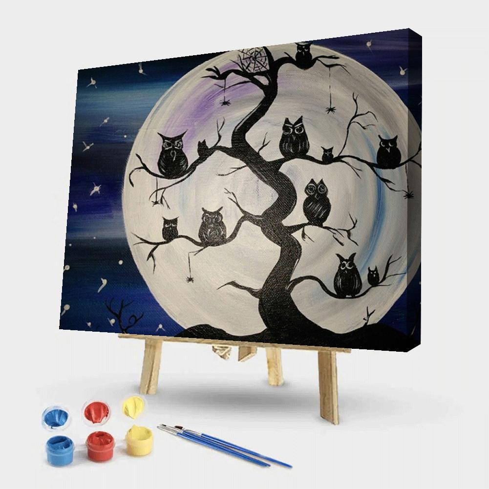 

50*40CM - Paint By Numbers - Halloween, 501 Original