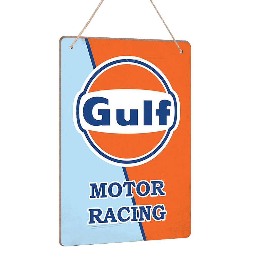 Racing Team Wooden Signs 8*12Inch/12*16Inch