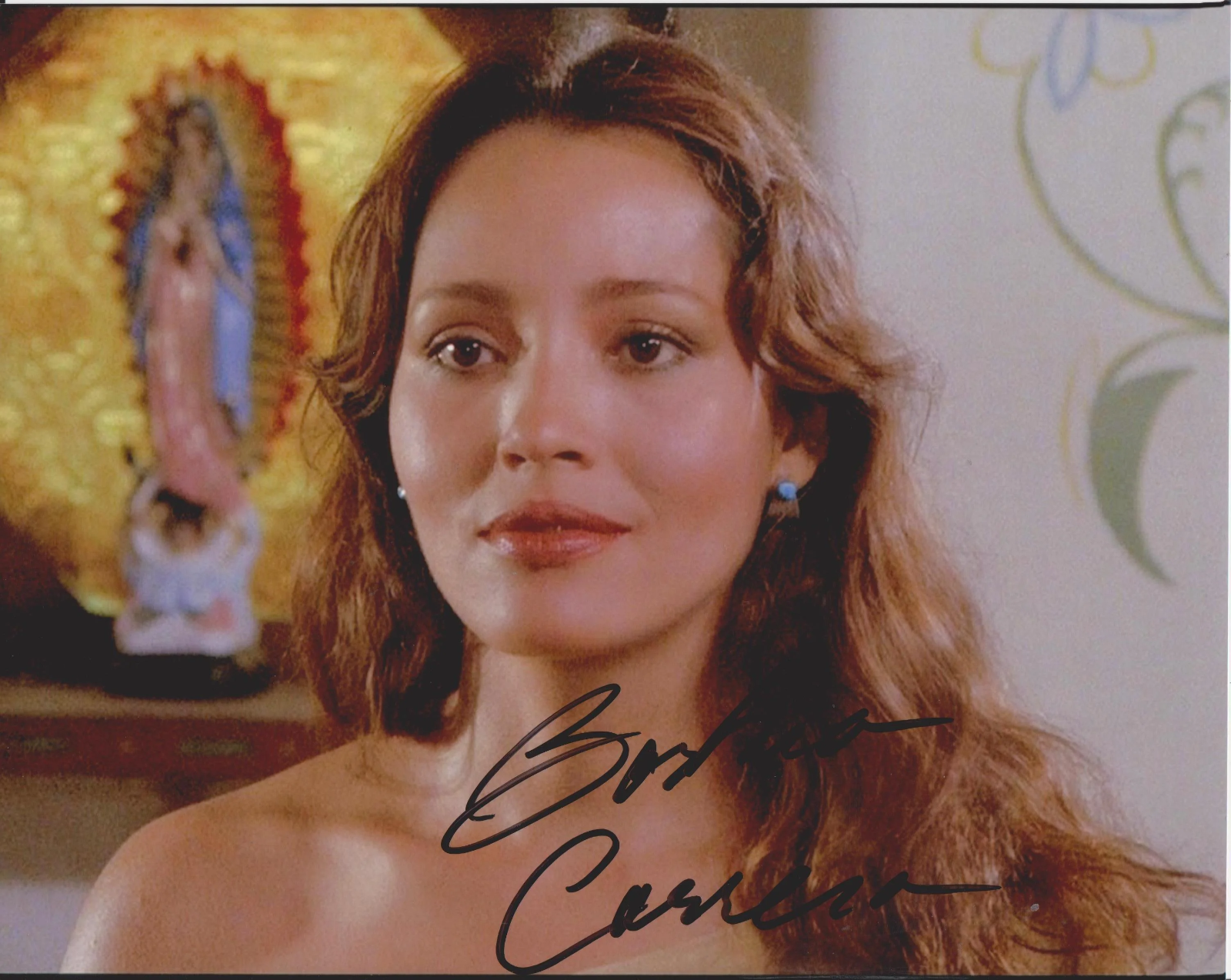 Barbara Carrera Original Autographed 8x10 Photo Poster painting #17 - NEVER SAY NEVER AGAIN