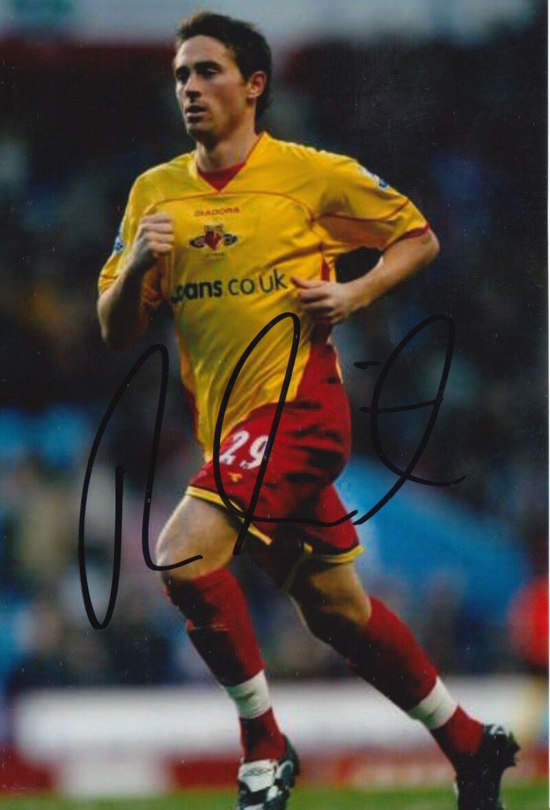 WATFORD HAND SIGNED TOMMY SMITH 6X4 Photo Poster painting.