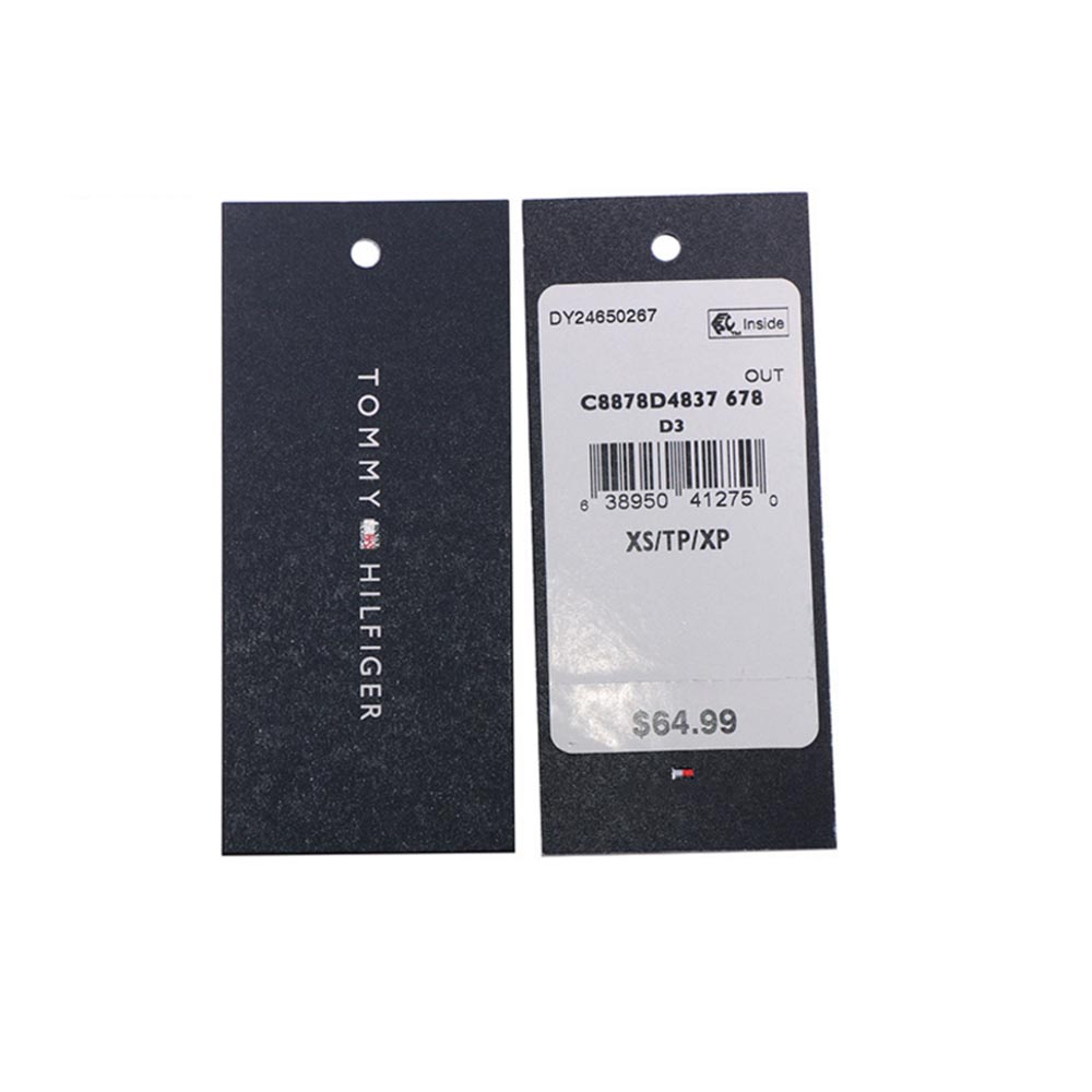 Wholesale Cheap Price UHF Paper Tags Clothing Hang Tags Labels Custom RFID Clothes Hang Tag