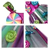 Kids Girl Carnival Frock Little  Birthday Fancy Rainbow Tutu Dress