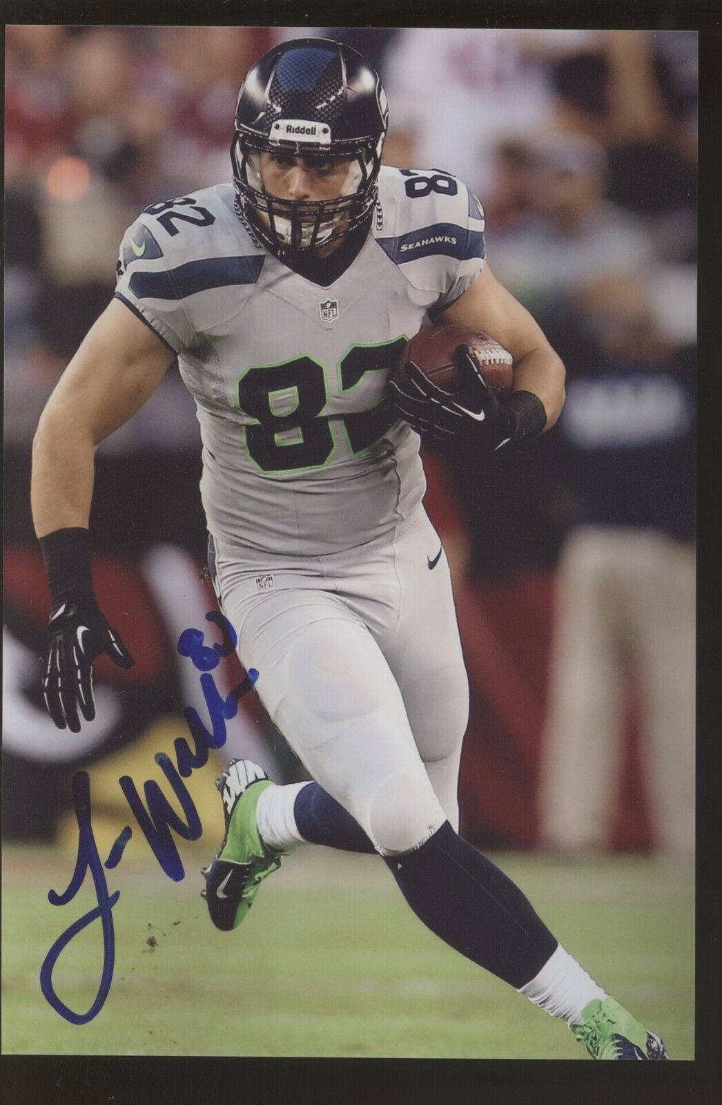 Luke Willson 4x6 Photo Poster painting Autographed Signed AUTO Seahawks SB Champion SPH 0362