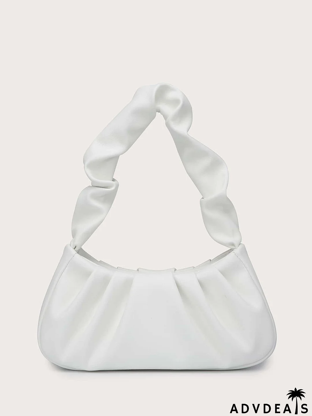 Minimalist Ruched Shoulder Bag