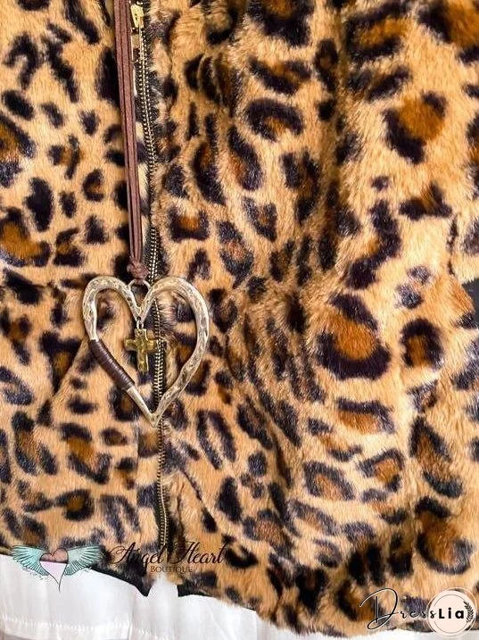 If I Stay Vest - Leopard