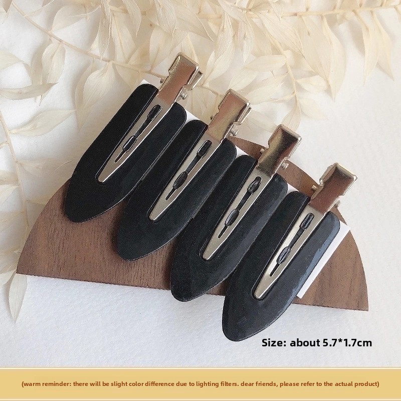 Japanese Seamless Hairpin Ouyang Nana Bangs Clip Hair Breaking Artifact Female Hairpin Makeup Shaping Duckbill Clip