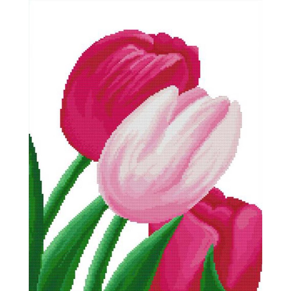 Tulips - Full Round - Diamond Painting