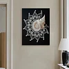 DIY Pearl Painting Conch Flower for Home Wall Decor with Frame(30x40cm)