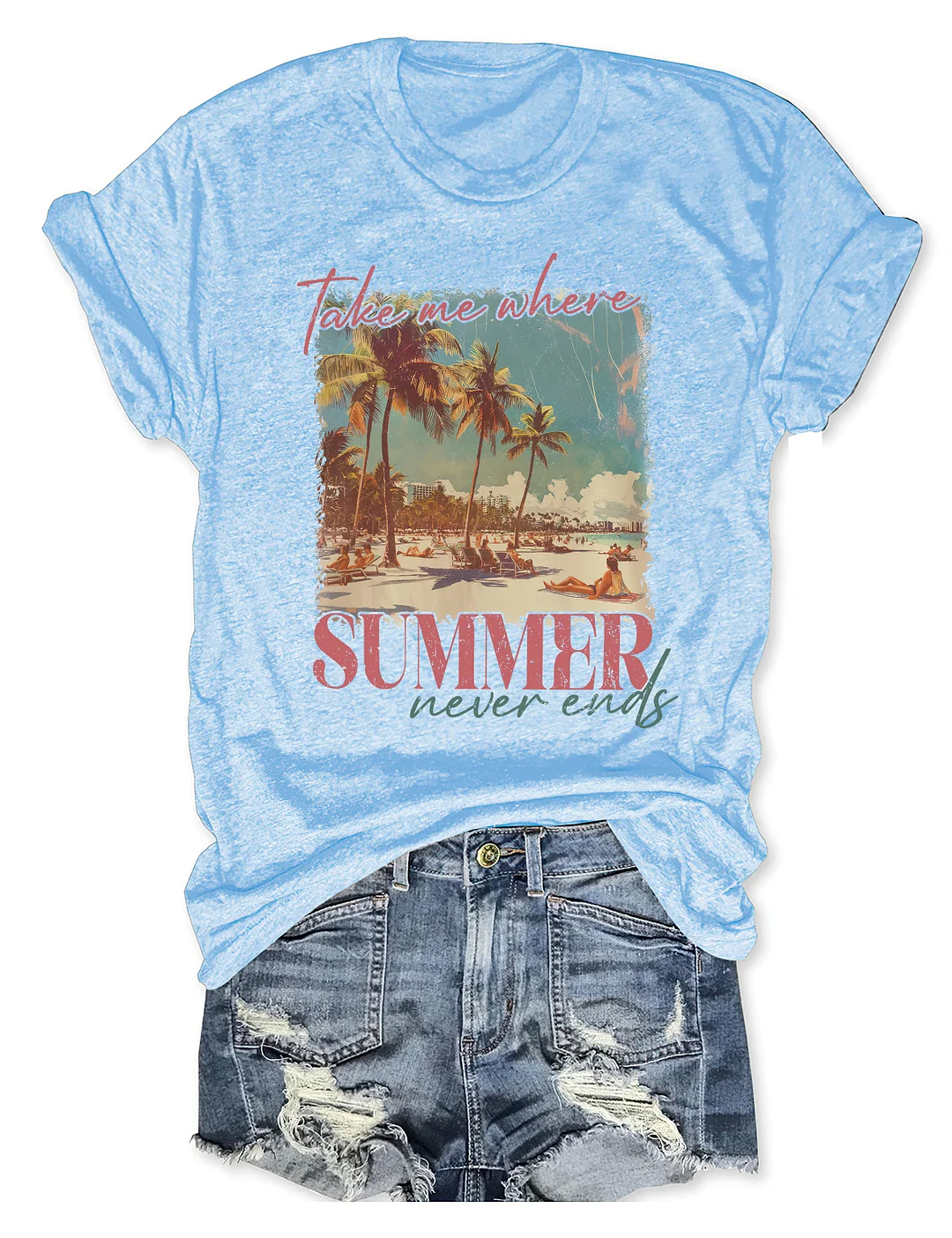 Take Me Where Summer Never Ends T-shirt