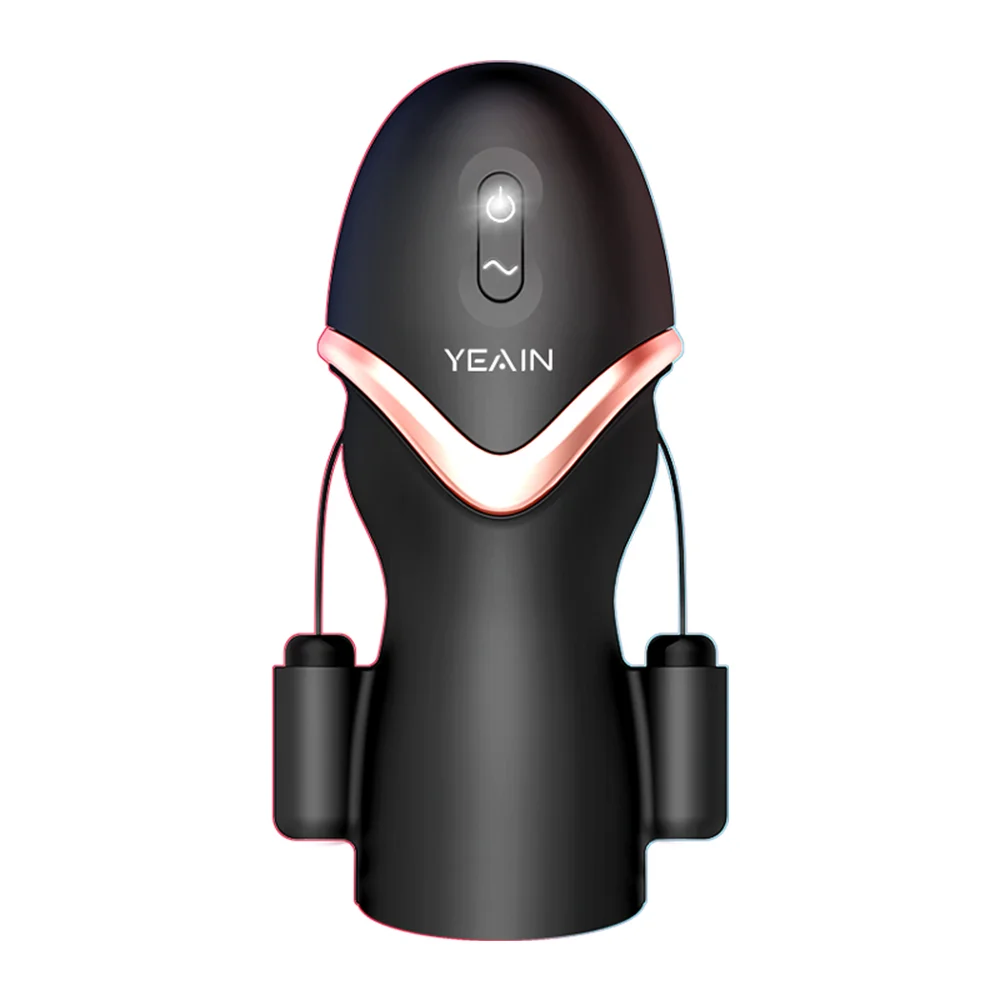 10 Frequency Vibrating Masturbation Cup Penis Exercise Glans Trainer Rosetoy Official